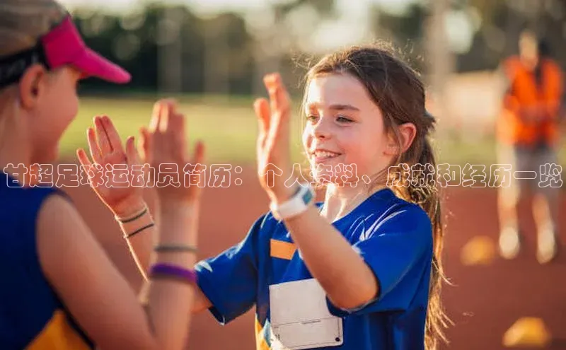 8868体育网页版入口百度社团赞助平台甘超足球运动员简历：个人资料、成就和经历一览